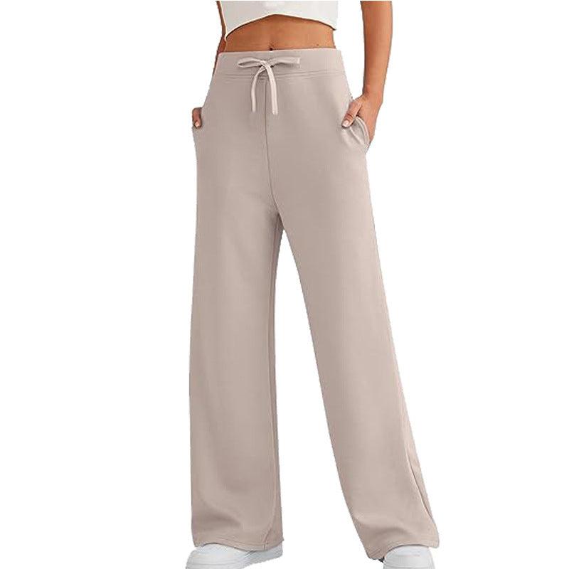 Cheky - Women's Autumn Leisure Loose Wide-leg Pants