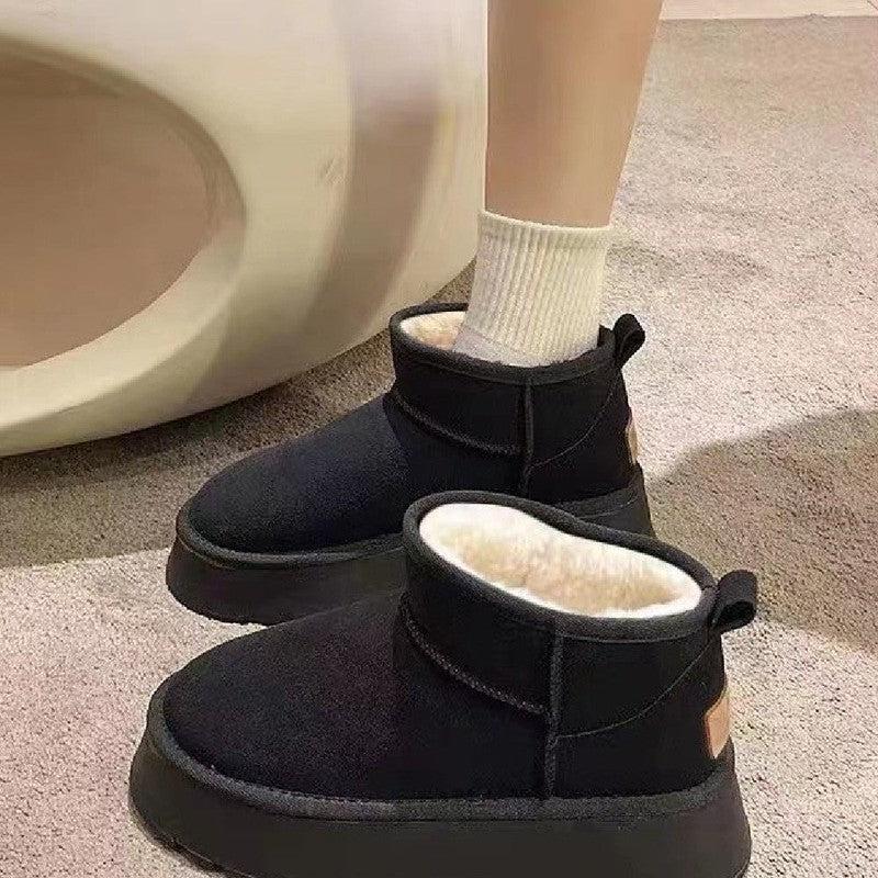 Cheky - Thickened Non-slip Warm Cotton Shoes