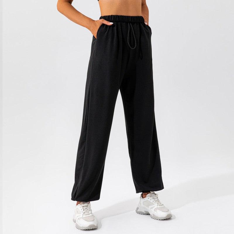 Cheky - Waistband Loose Fitting Sports Pants