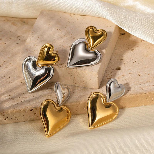 Cheky - Zofia Heart Earrings