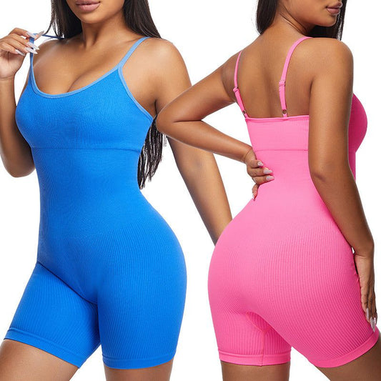 Cheky - One-piece Corset Women's Hip Lifting Beauty Back Fitness