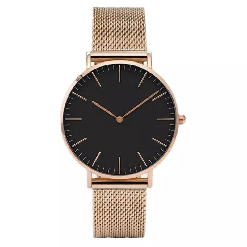 Cheky - Luxury Rose Gold Watch Women Bracelet Watches Top Brand Ladies Casual Quartz Watch Steel Women's Wristwatch Montre Femme Relogio