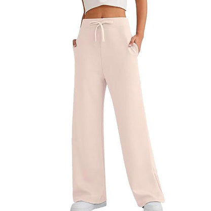 Cheky - Women's Autumn Leisure Loose Wide-leg Pants