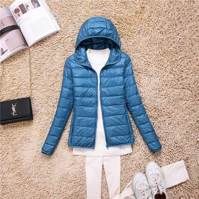 Cheky - Loose Jacket Plus Fat Plus Size Light And Thin Down Jacket